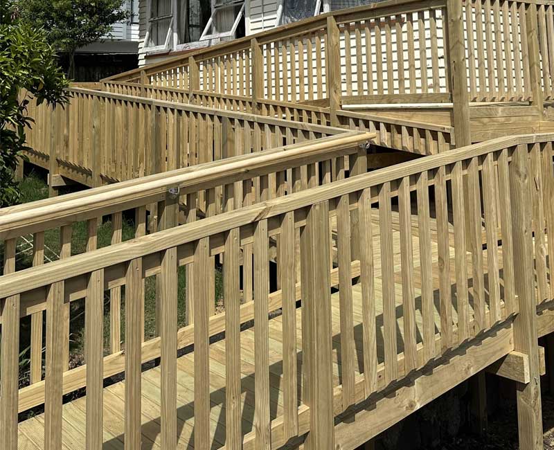 Southpaw External Ramp and Stairs Build